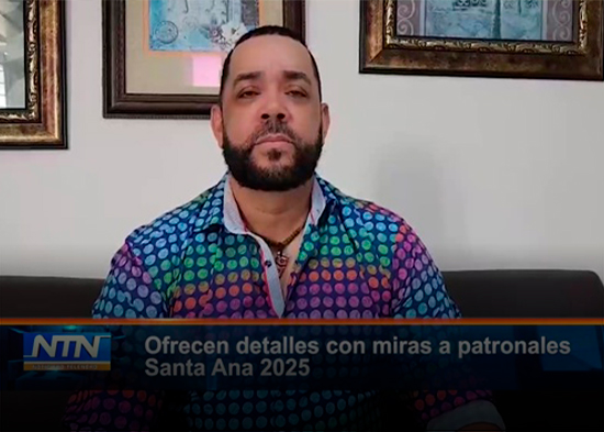 Ofrecen detalles con miras a patronales Santa Ana 2025