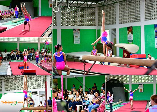 Troy Gimnastic Academy celebra exitosa competencia interna en San Francisco de Macorís
