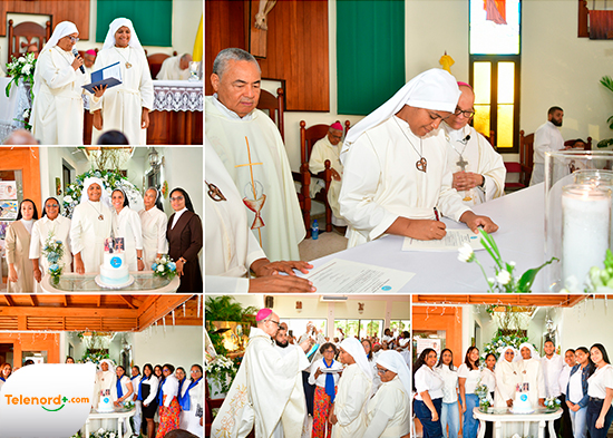 Hermanas Amigas de Jesucristo celebran primera profesa con los votos de Lorenny Concepción Villa