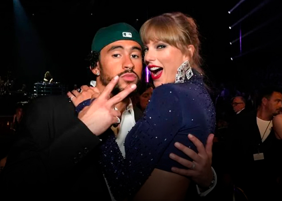 Bad Bunny, Taylor Swift, Rosalía y Sabina, galardonados en los Premios Odeón en España