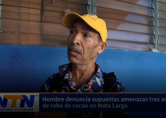 Hombre denuncia supuestas amenazas tras acusaciones de robo de cacao en Mata Larga