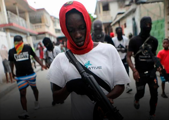 Pandilleros desatan ola de violencia en centro de Haití