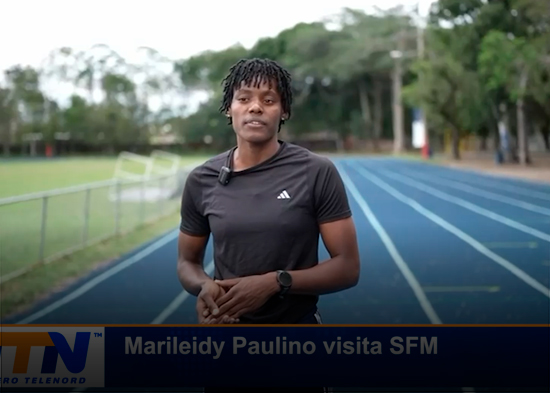 Marileidy Paulino visita SFM
