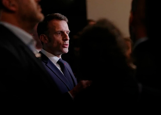 Emmanuel Macron contesta a Trump que Francia "no participa" en la guerra de oriente medio