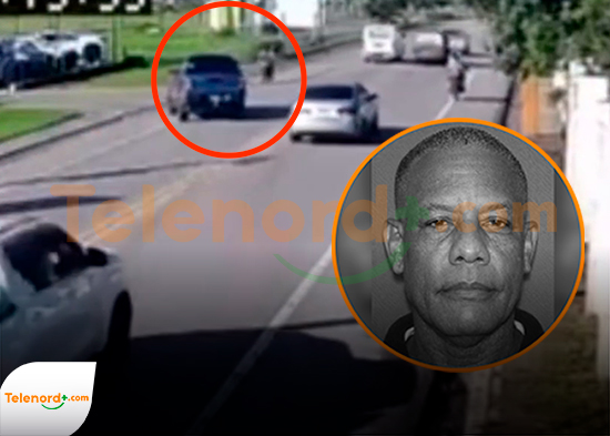 Cámaras de seguridad capta momento donde hombre pierde la vida en accidente de tránsito en Aguayo