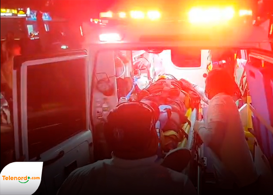 Accidente de tránsito  en la avenida Libertad de SFM deja gravemente un Delivery