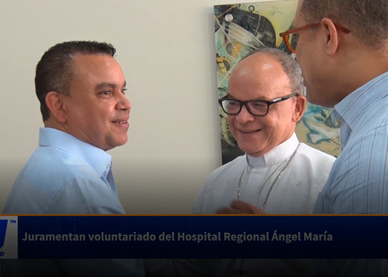 Juramentan voluntariado del Hospital Regional Ángel María