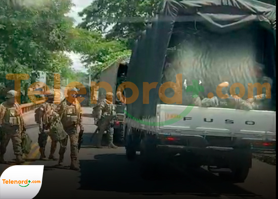 Ejército moviliza personal apostado en SFM durante jornada de huelga