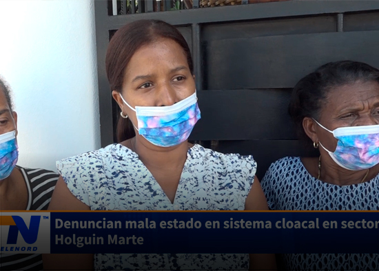 Denuncian mala estado en sistema cloacal en sector
