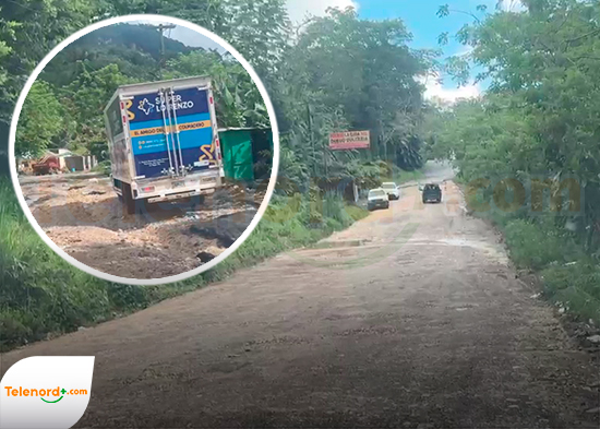 Entre el riesgo y la dejadez: crítica situación en carretera Tenares-Gaspar Hernández