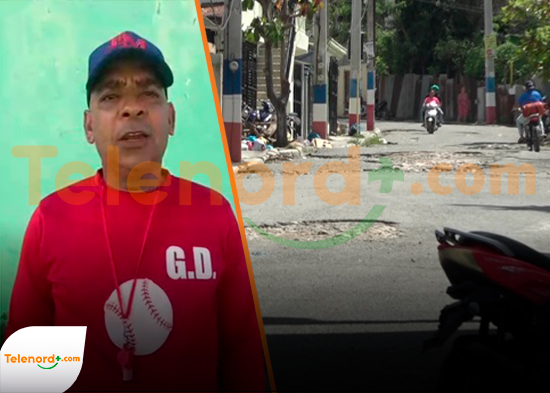 Denuncian mal estado de calles en sectores de la zona norte de SFM