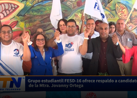 Grupo estudiantil FESD 16 ofrece respaldo a candidatura de la Mtra Jovanny Ortega
