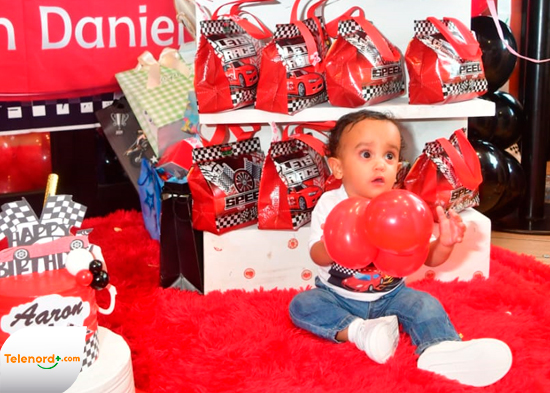 Celebran primer año del niño Aaron Daniel Espinal