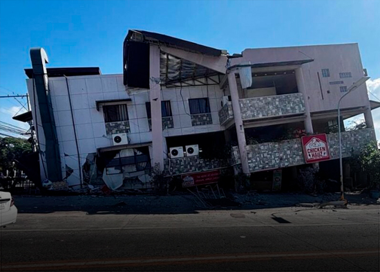 Terremoto en Filipinas deja 41 muertos y cientos de heridos