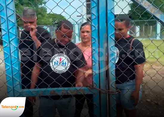 Comunitarios: “INAPA los encerró con candado para impedir protesta por falta de agua en Cenoví”