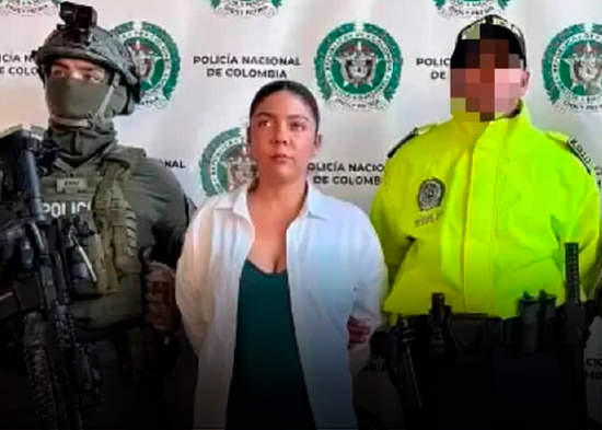 Detienen a 'La Patrona', hermana del líder de la banda criminal más grande de Colombia