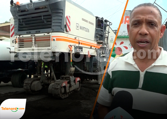 Obras Publicas y Ayuntamiento inician arreglo de la calle José Reyes en SFM