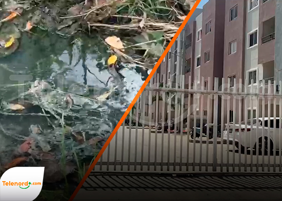 Colapsa sistema cloacal en el Residencial Santa Ana en SFM
