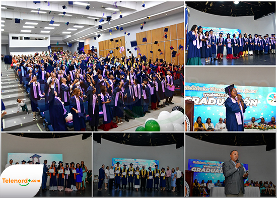 Politécnico Vicente Aquilino Santos celebro su XXIII graduación