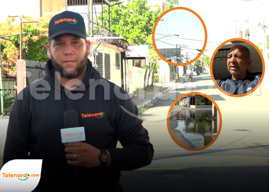Moradores del Ensanche Duarte SFM piden arreglo del drenaje y del sistema eléctrico