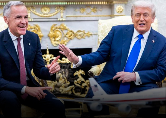Trump anuncia aranceles del 50 % a autos y acero canadienses a partir de enero de 2027