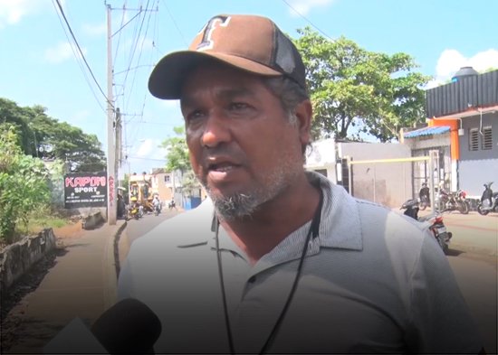 Dirigente del Colectivo valora inicio de trabajos para solucionar crisis de agua en Villa Hortensia