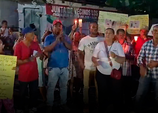 Demandan reparación de alcantarilla y lámparas de energía en sector Los Platanitos de SFM