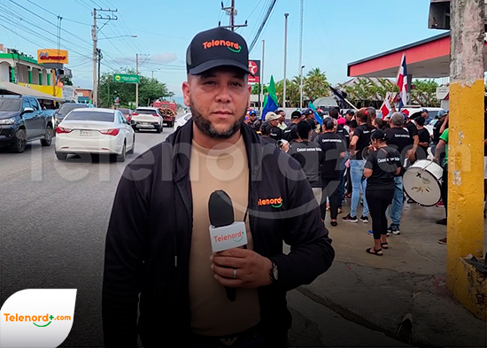 ¡Protesta! Comunidades de Cenoví y Aguayo exigen obras y servicios