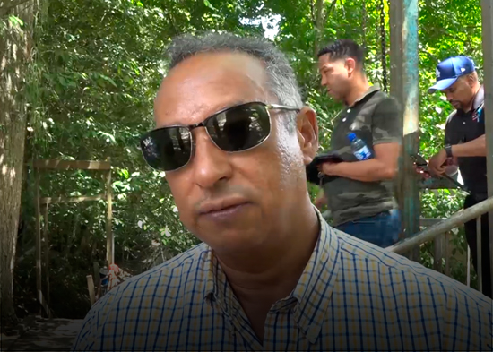 Clausuran tradicional piscina de Jaya tras denuncias de represamiento del río