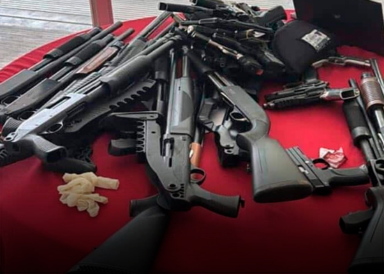 Operación Armum: ocupan 200 armas y 40,000 municiones en allanamientos a armerías