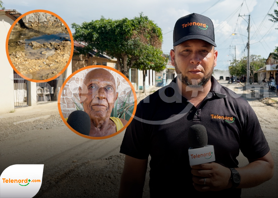 Residentes en el municipio de Pimentel reclaman la finalización del arreglo de sus calles