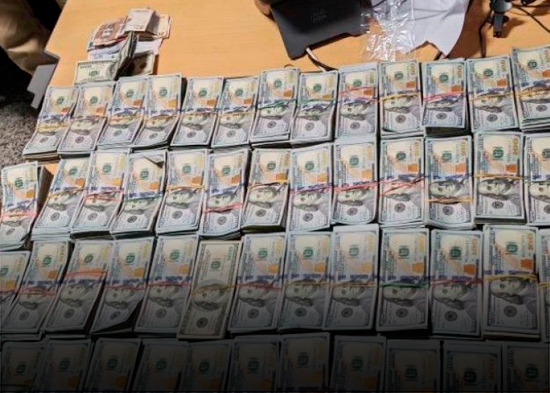 Pasajero llevaba US$599,700 en un bulto y US$1,000 en los bolsillos en el AILA