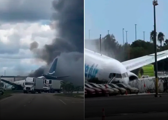 Al menos cinco muertos tras estrellarse un avión de Amazon cerca del aeropuerto de Miami