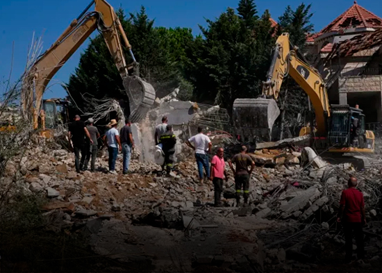 Mueren 9 personas tras ataque israelí en Líbano
