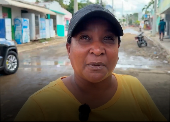 Paralizan trabajos en la calle José Reyes; comunitarios amenazan con protestas