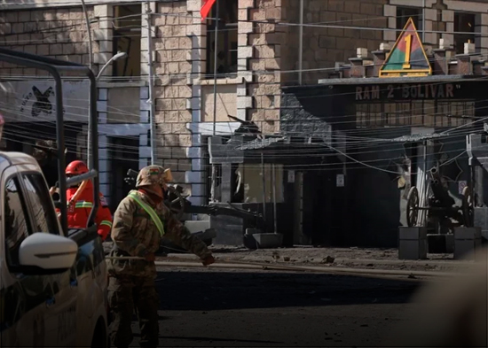 Siete fallecidos tras las explosiones del cuartel militar en Bolivia