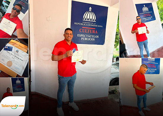 ¡Ramón Hernández da un gran paso en su carrera! Recibe acreditación oficial como locutor profesional