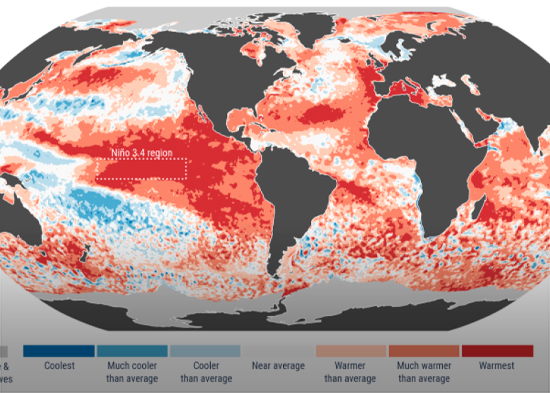 La tierra registró el agosto más caluroso de su historia, empatado con julio de 2023